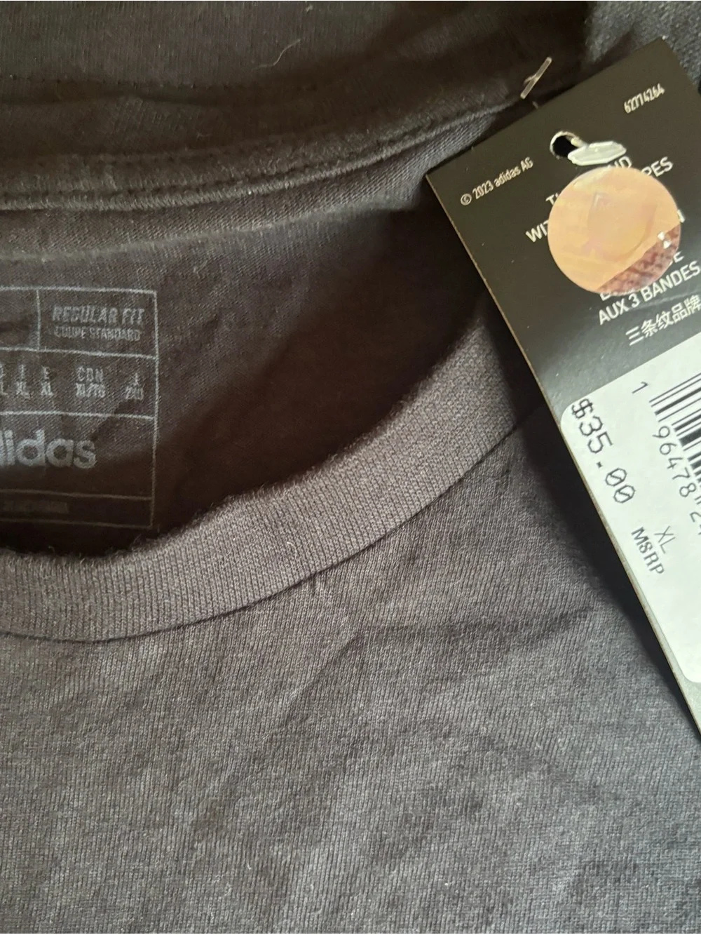Adidas Bienvenido a Miami Tee in Black with Pink and White Graphics